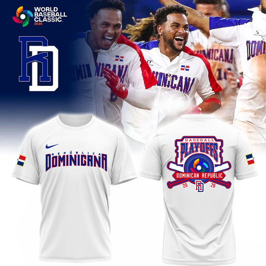 Dominican Republic Baseball 2026 World Baseball Classic Baseball TShirt | OE48 Moonbestprint