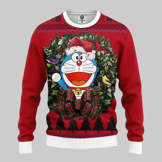 Doraemon Noel Mc Ugly Christmas Sweater Thanksgiving Gift ? Usalast