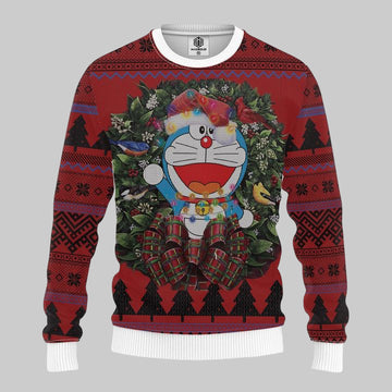 Doreamon Mc Ugly Christmas Sweater Thanksgiving Gift ? Usalast
