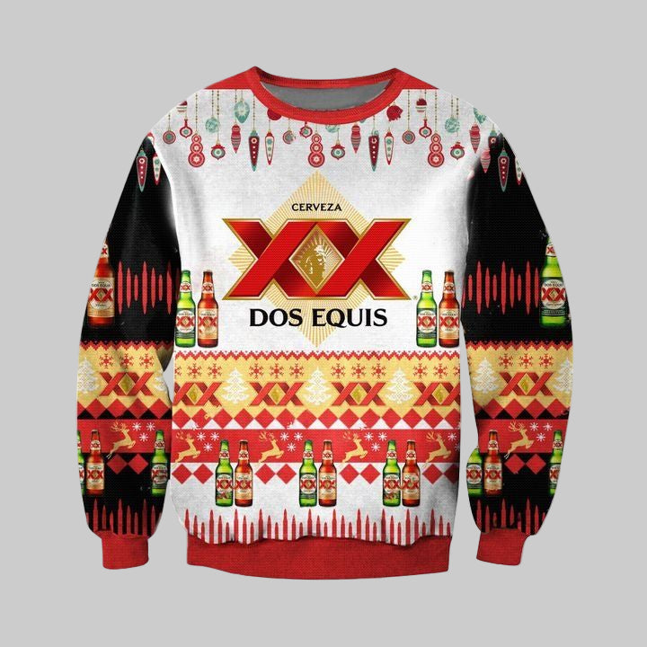 Dos Equis Beer Ugly Christmas Sweater 2022 ? Usalast