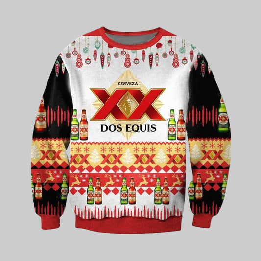 Dos Equis Beer Ugly Christmas Sweater 2022 ? Usalast