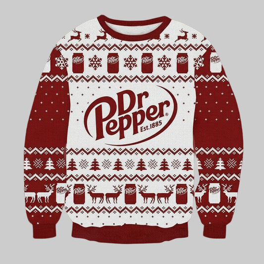 Dr Pepper 1885 Ugly Christmas Sweater 2022 ? Usalast