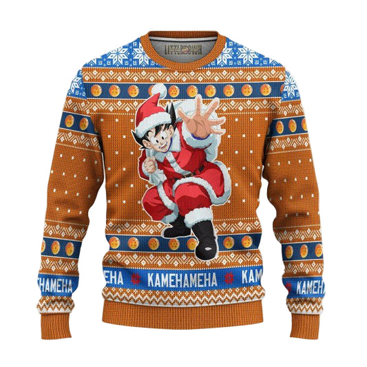 Dragon Ball Son Goku Ugly Christmas Sweater And 3D Hoodie Xmas Gift ? Usalast