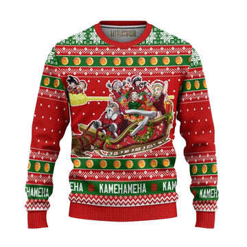Dragon Ball Ugly Christmas Sweater And 3D Hoodie Red Characters Xmas Gift ? Usalast
