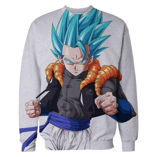 Dragon Ball Z Ssjb Gogeta 3D Printed T-Shirt Sweater ? Usalast