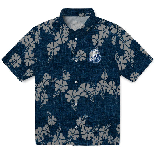 Drake Bulldogs Hawaiian Shirt - 50th State Flower | Moonbestprint