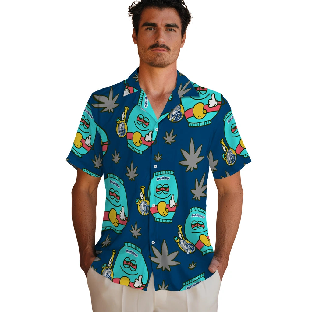 Drake Bulldogs Hawaiian Shirt - Chill Vibe | Moonbestprint