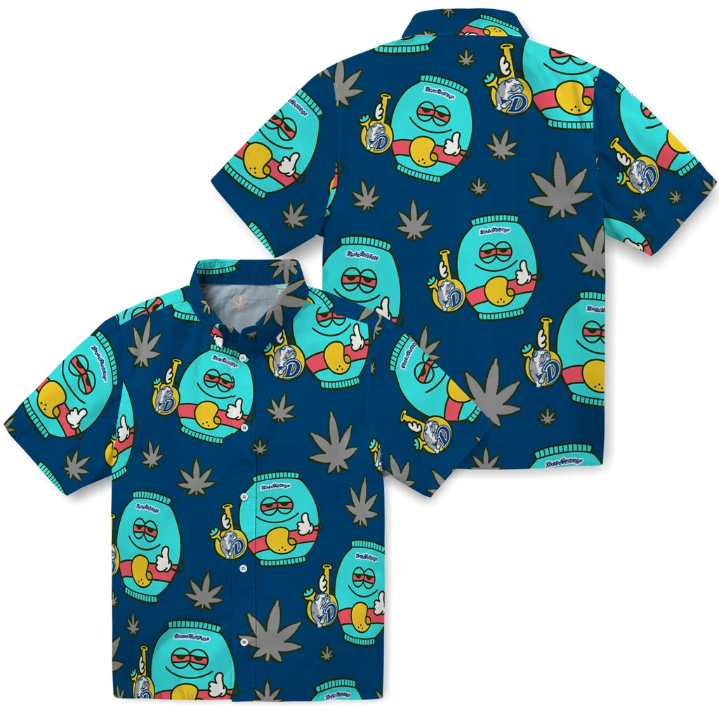 Drake Bulldogs Hawaiian Shirt - Chill Vibe | Moonbestprint