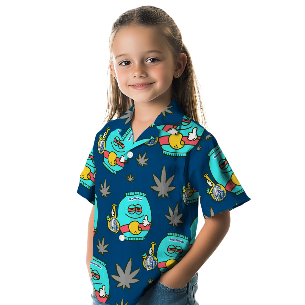 Drake Bulldogs Hawaiian Shirt - Chill Vibe | Moonbestprint
