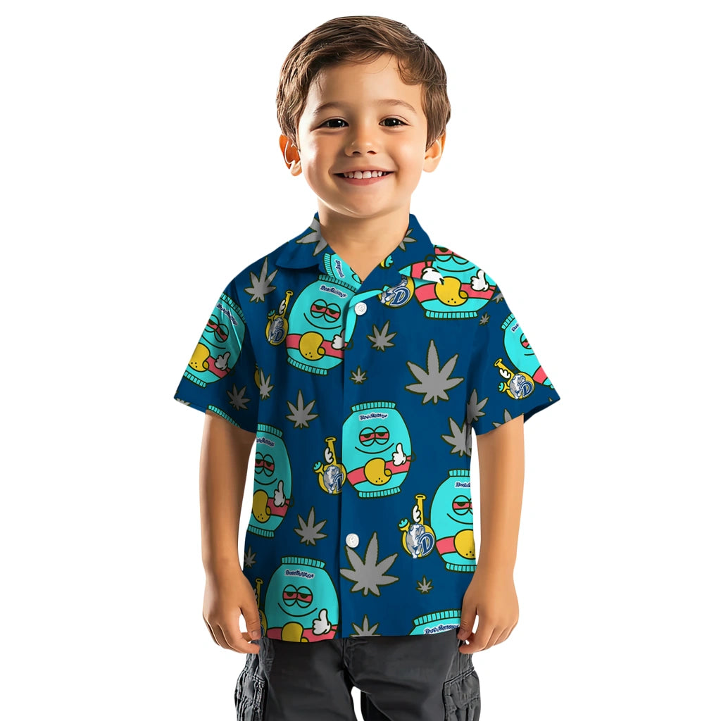 Drake Bulldogs Hawaiian Shirt - Chill Vibe | Moonbestprint