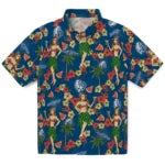 Drake Bulldogs Hawaiian Shirt - Hawaiian Girls Design | Moonbestprint