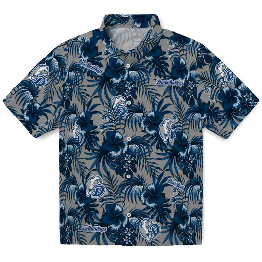 Drake Bulldogs Hawaiian Shirt - Hibiscus Exotic | Moonbestprint
