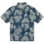 Drake Bulldogs Hawaiian Shirt - Hibiscus Flowers | Moonbestprint