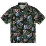 Drake Bulldogs Hawaiian Shirt - Hibiscus Leaves Pattern | Moonbestprint