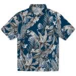 Drake Bulldogs Hawaiian Shirt - Palm Leaves | Moonbestprint