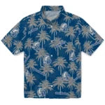 Drake Bulldogs Hawaiian Shirt - Palm Tree Motif | Moonbestprint