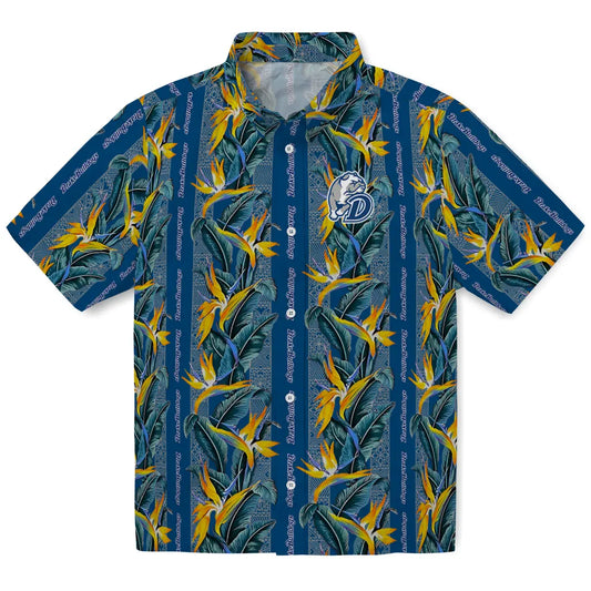 Drake Bulldogs Hawaiian Shirt - Paradise Vines | Moonbestprint