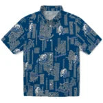 Drake Bulldogs Hawaiian Shirt - Turtle Lines | Moonbestprint