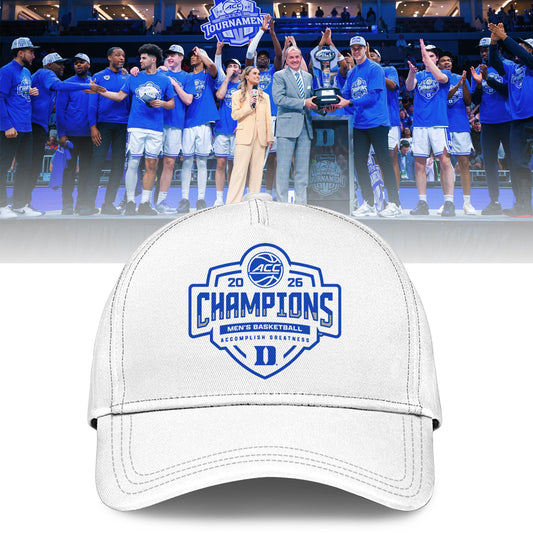 Duke 2026 ACC Men's Basketball Tournament Champions Locker Room T-shirt | NK79 Moonbestprint