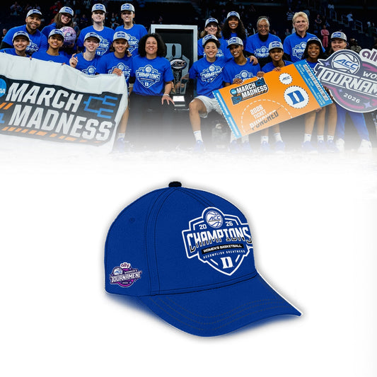 Duke Blue Devils 2026 ACC Women's Basketball Tournament Champions Limited Edition Shirt | GA48 Moonbestprint