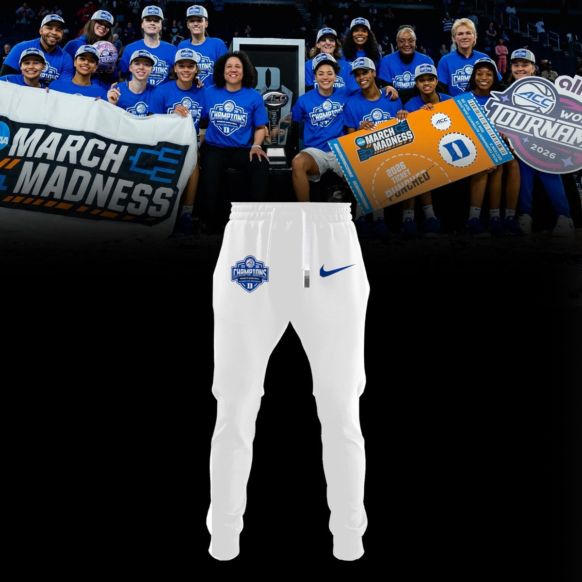Duke Blue Devils 2026 ACC Women's Basketball Tournament Champions Limited Edition Shirt | ZD23 Moonbestprint