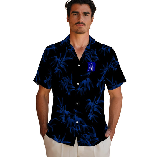 Duke Blue Devils Hawaiian Shirt - Bamboo Branches | Moonbestprint