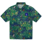 Duke Blue Devils Hawaiian Shirt - Bird Canopy | Moonbestprint