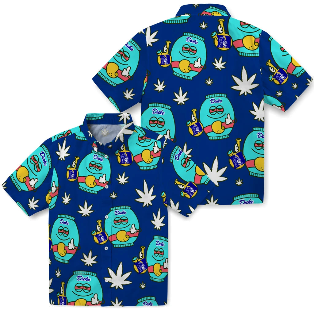 Duke Blue Devils Hawaiian Shirt - Chill Vibe | Moonbestprint