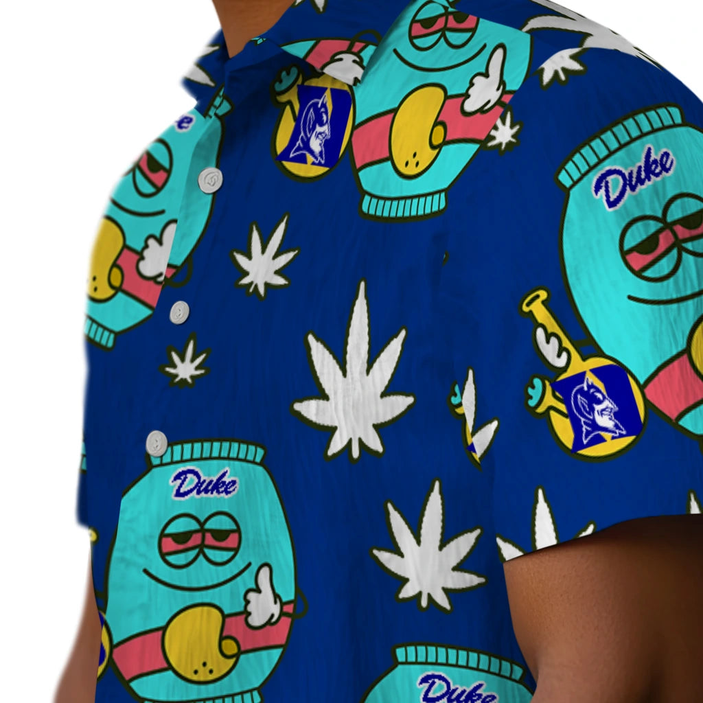 Duke Blue Devils Hawaiian Shirt - Chill Vibe | Moonbestprint