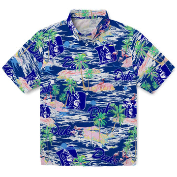 Duke Devils Flamingo Retreat 2026 Hawaiian Shirt – Moonbestprint