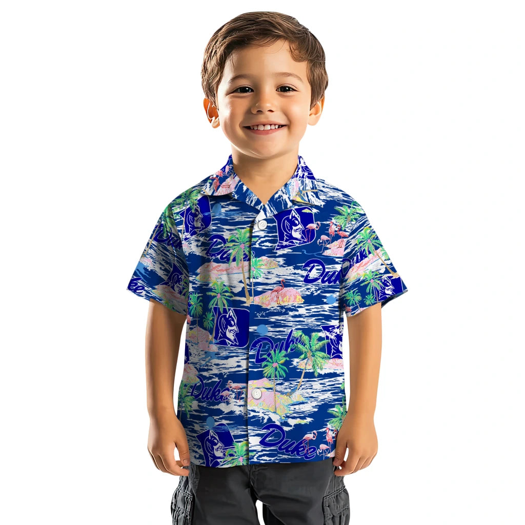 Duke Devils Flamingo Retreat 2026 Hawaiian Shirt – Moonbestprint