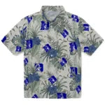 Duke Blue Devils Hawaiian Shirt - Hibiscus Designs | Moonbestprint