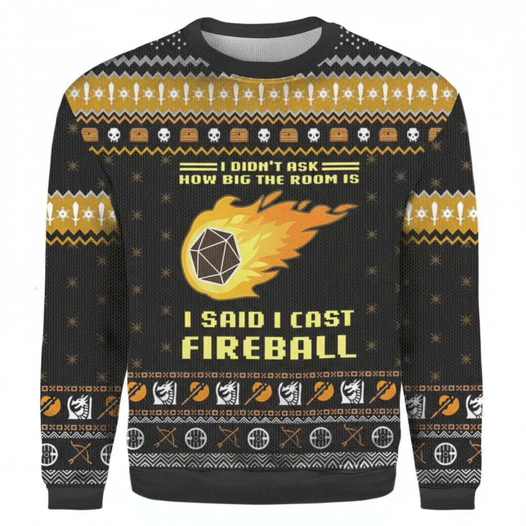 Dungeons And Dragons Ugly 3D Christmas Sweater ? Usalast