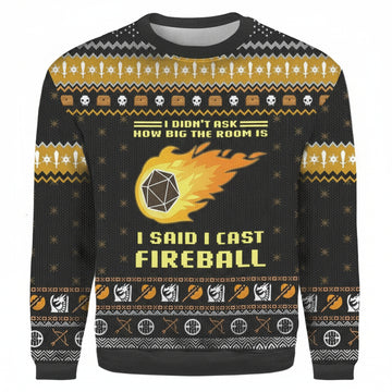 Dungeons And Dragons Ugly 3D Christmas Sweater ? Usalast