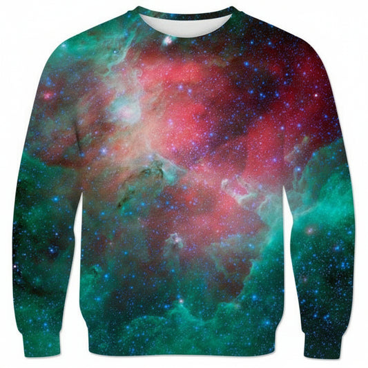 Eagle Nebula Sweater Astrophysics Astronomy Space Teal Pink ? Usalast