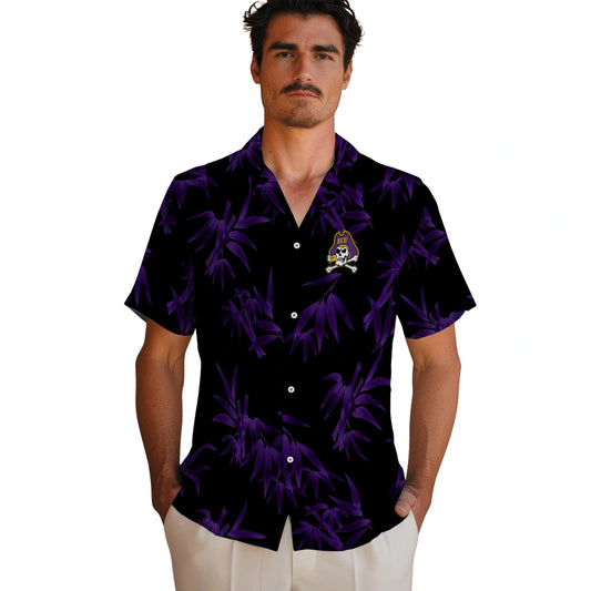 East Carolina Pirates Hawaiian Shirt - Bamboo Branches | Moonbestprint