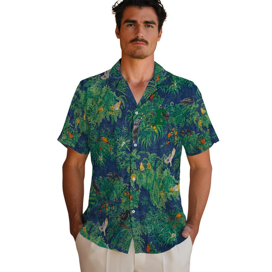 Eastern Michigan Eagles Hawaiian Shirt - Bird Canopy | Moonbestprint