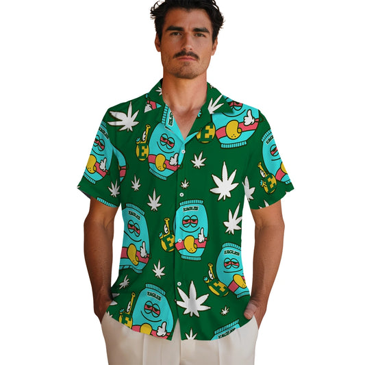 Eastern Michigan Eagles Hawaiian Shirt - Chill Vibe | Moonbestprint