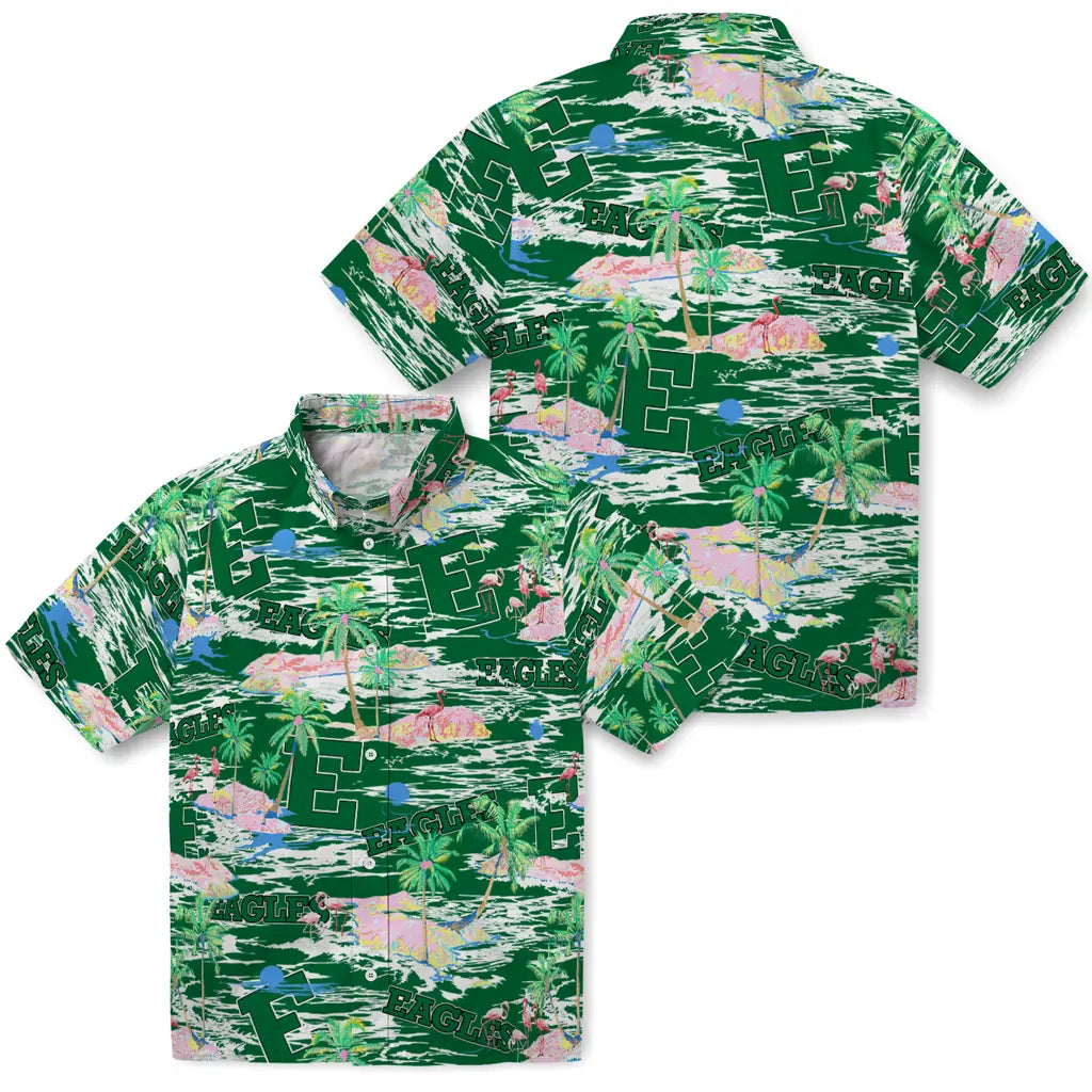 Eastern Michigan Eagles Flamingo Retreat 2026 Hawaiian Shirt – Moonbestprint