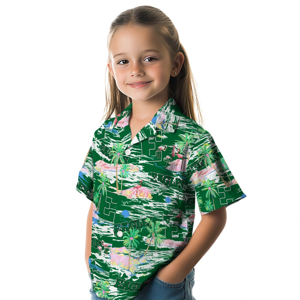 Eastern Michigan Eagles Flamingo Retreat 2026 Hawaiian Shirt – Moonbestprint