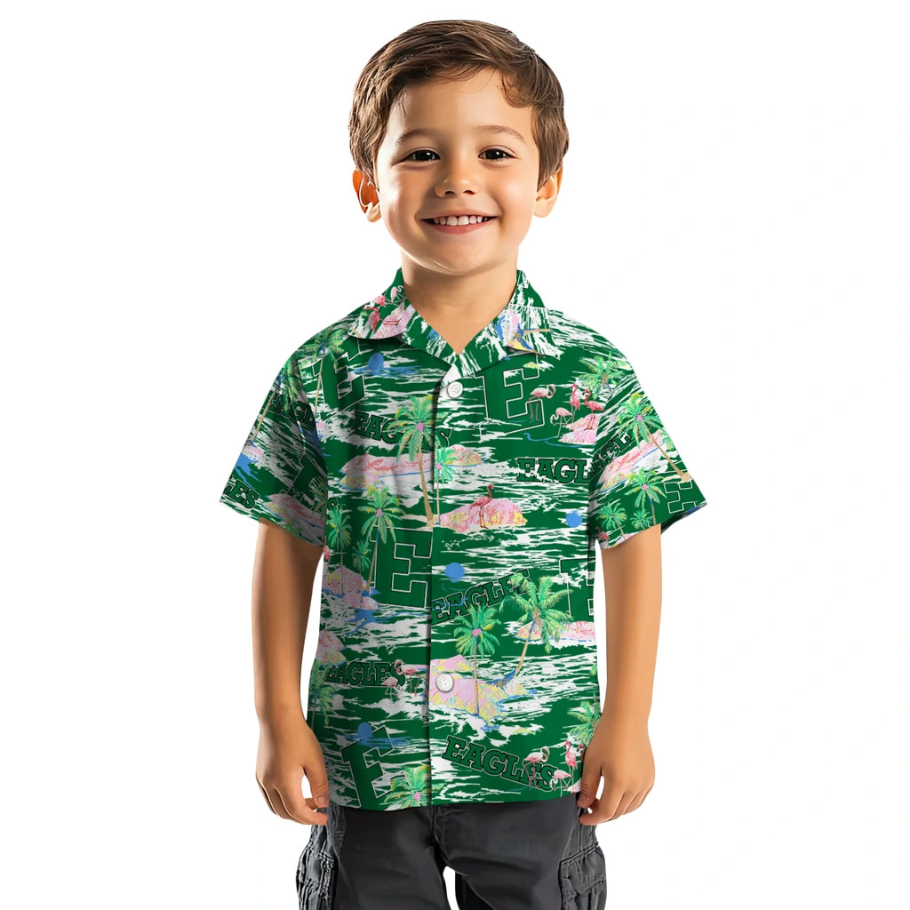 Eastern Michigan Eagles Flamingo Retreat 2026 Hawaiian Shirt – Moonbestprint