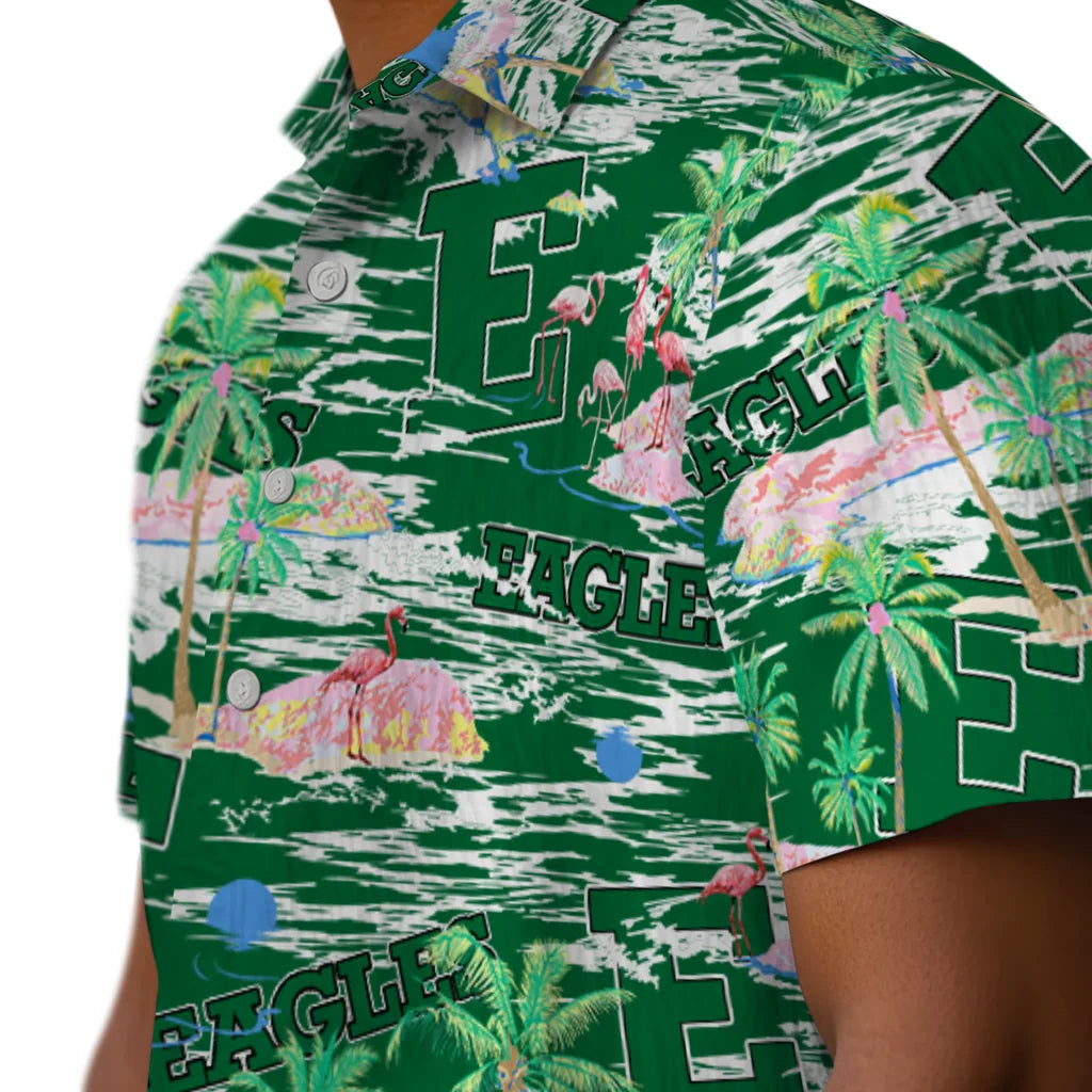 Eastern Michigan Eagles Flamingo Retreat 2026 Hawaiian Shirt – Moonbestprint