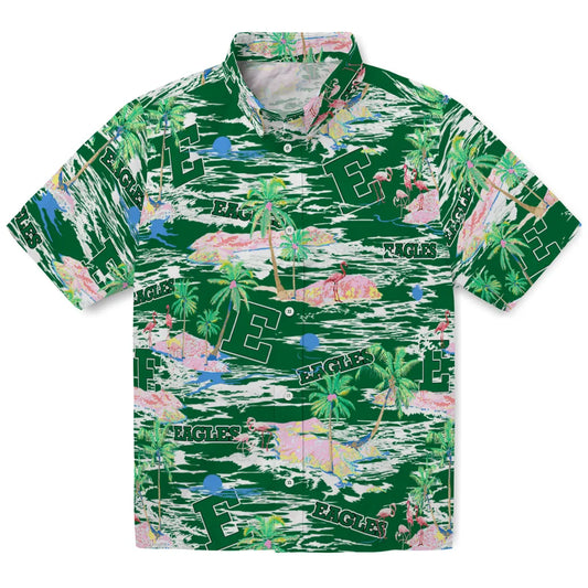 Eastern Michigan Eagles Hawaiian Shirt - Hawaii Island | Moonbestprint