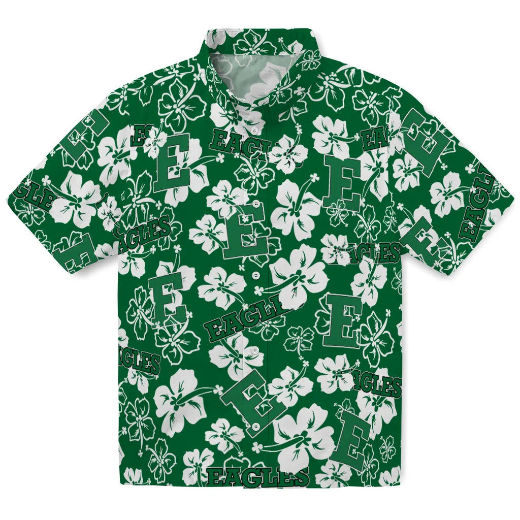 Eastern Michigan Eagles Hibiscus Bloom Hawaiian Shirt – Moonbestprint