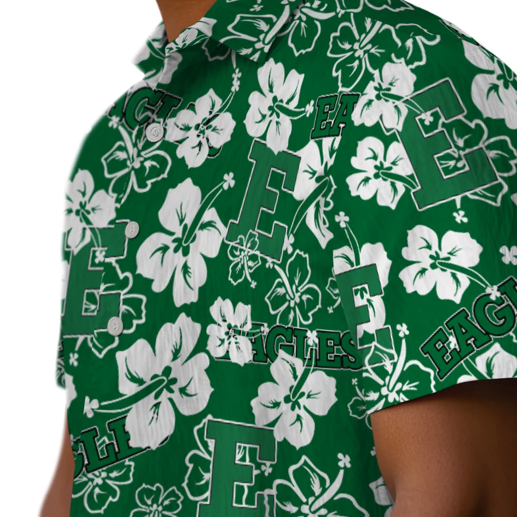Eastern Michigan Eagles Hibiscus Bloom Hawaiian Shirt – Moonbestprint