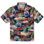 Edmonton Oilers Flamingo Retreat 2026 Hawaiian Shirt – Moonbestprint