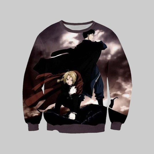 Edward Roy Mustang Sweater ? Full Metal Alchemist 3D Printed Sweater ? Usalast