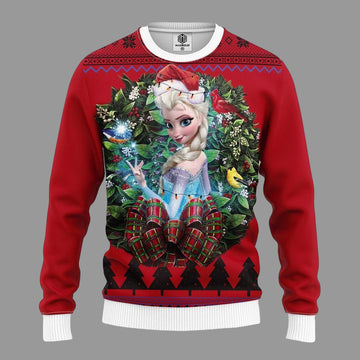 Elsa Frozen 2 New Noel Mc Ugly Christmas Sweater Thanksgiving Gift ? Usalast