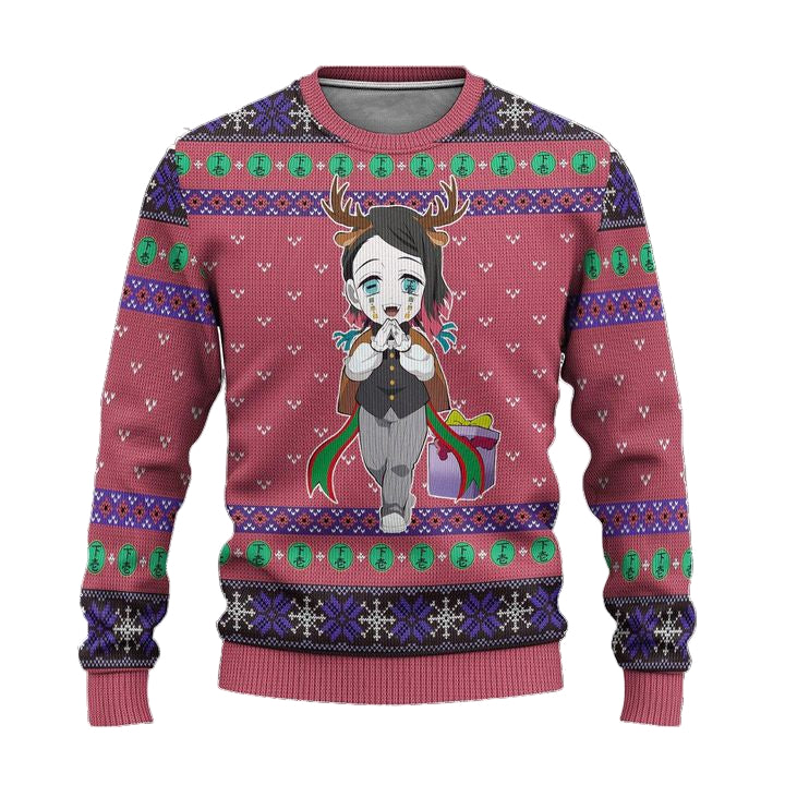 Enmu Demon Slayer Anime Ugly Christmas Sweater Xmas Gift ? Usalast