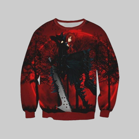 Erza Fairy Tail Sweater ? Fairy Tail 3D Printed Sweater ? Usalast